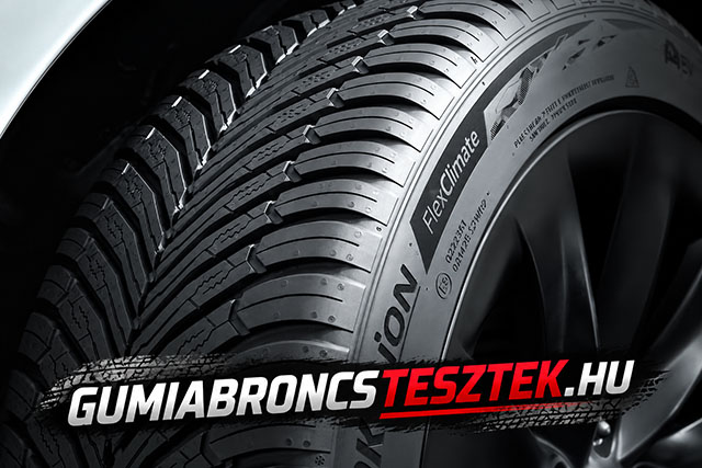 Hankook iON FlexClimate négyévszakos gumiabroncs az AUTO BILD 2026-os 215/55 R18 tesztjének győztese